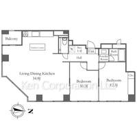 物件の間取り画像