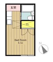 サンシティ稲田堤第4の間取り