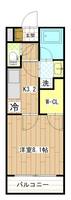 神奈川県川崎市麻生区片平2(マンション)の賃貸物件の間取り