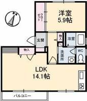 物件の間取り画像