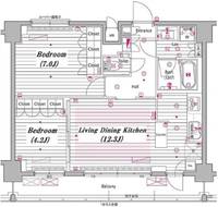 物件の間取り画像