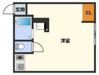 LeA・LeA梅田一番館の間取り
