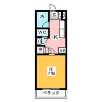 AYUMIハイツCの間取り