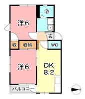 ロイヤルコーポの間取り