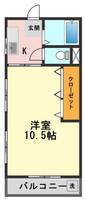 東京都江戸川区本一色1(マンション)の賃貸物件の間取り