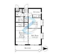 東京都江戸川区南葛西5(マンション)の賃貸物件の間取り