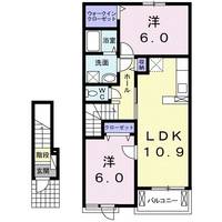 リバーサイド住吉A棟の間取り