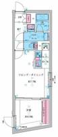 東京都豊島区西池袋3(マンション)の賃貸物件の間取り