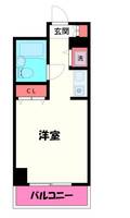 神奈川県大和市西鶴間4(マンション)の賃貸物件の間取り