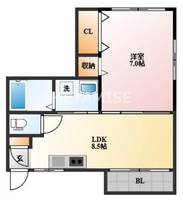 コーポ・ヒロの間取り