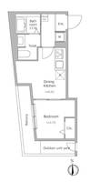 グローリオシェルト池袋本町の間取り
