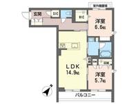 物件の間取り画像