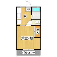 サクラハイムDの間取り