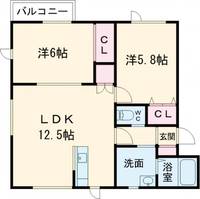 物件の間取り画像