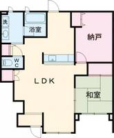 大阪府泉佐野市高松南3(アパート)の賃貸物件の間取り