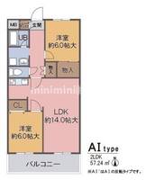 物件の間取り画像