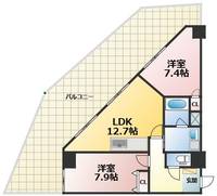 物件の間取り画像
