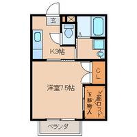 K&Kハイツの間取り