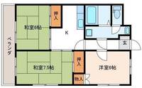 メゾンクレストの間取り