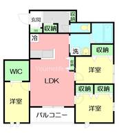 物件の間取り画像