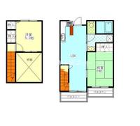セゾンマキノ木太の間取り