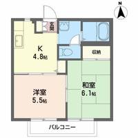 フォーブル西川の間取り
