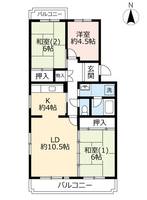 物件の間取り画像