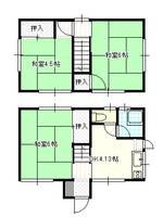 岡山県岡山市南区福富西2(一戸建)の賃貸物件の間取り