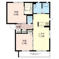 フォント デ ネージュ IVの間取り