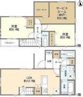 物件の間取り画像