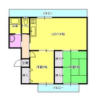 物件の間取り画像