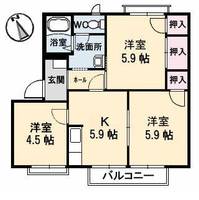 物件の間取り画像