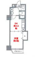 東京都品川区南大井6(マンション)の賃貸物件の間取り