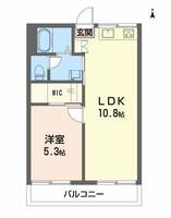 物件の間取り画像