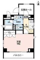 東京都目黒区青葉台3(マンション)の賃貸物件の間取り
