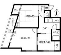 東京都足立区千住仲町(マンション)の賃貸物件の間取り