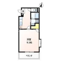 鹿児島県姶良市東餅田(マンション)の賃貸物件の間取り