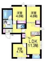 物件の間取り画像