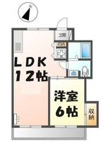 埼玉県春日部市南中曽根(アパート)の賃貸物件の間取り