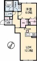 エクレールEの間取り
