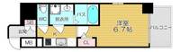 大阪府大阪市天王寺区味原町(マンション)の賃貸物件の間取り