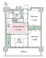 センチュリー武蔵野の森の間取り