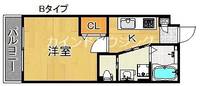GROOVE住吉の間取り
