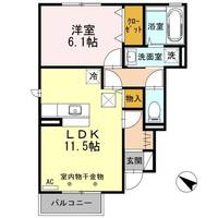 ダンデライオン Aの間取り