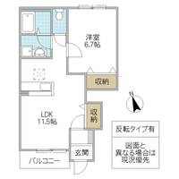 物件の間取り画像