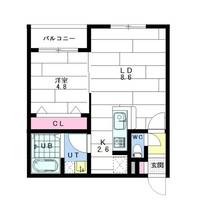 北海道札幌市北区北三十八条西8(マンション)の賃貸物件の間取り