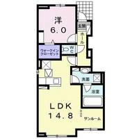 ソレイユの間取り