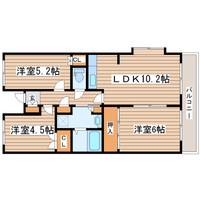 グランドール泉中央IIの間取り