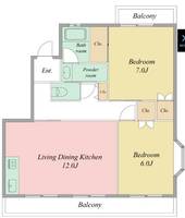 物件の間取り画像