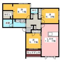 グランメゾン・Kの間取り